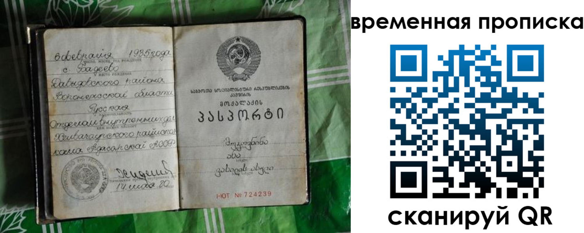 прописка в Сосенском